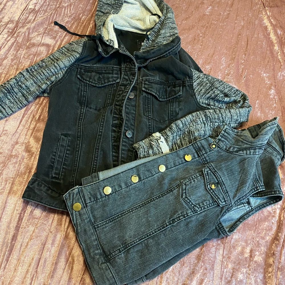 2 jean jackets